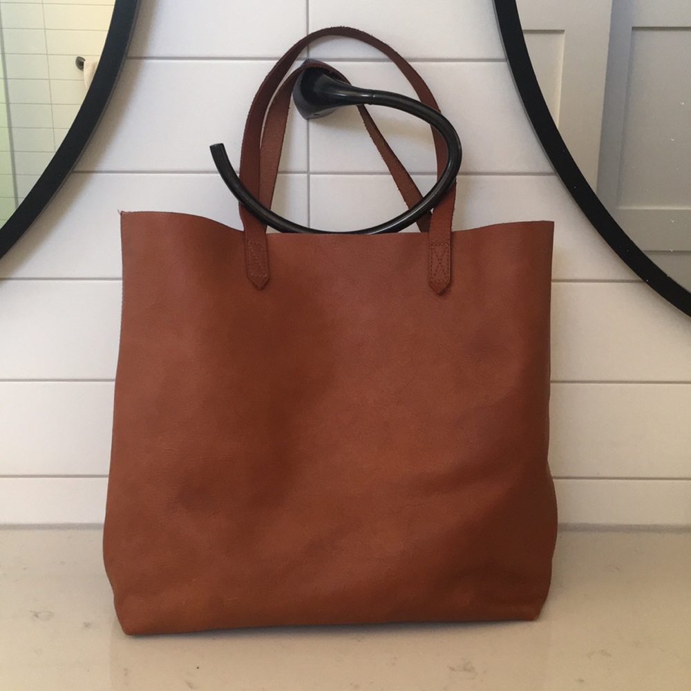 Madewell Transport Tote, Saddle Brown